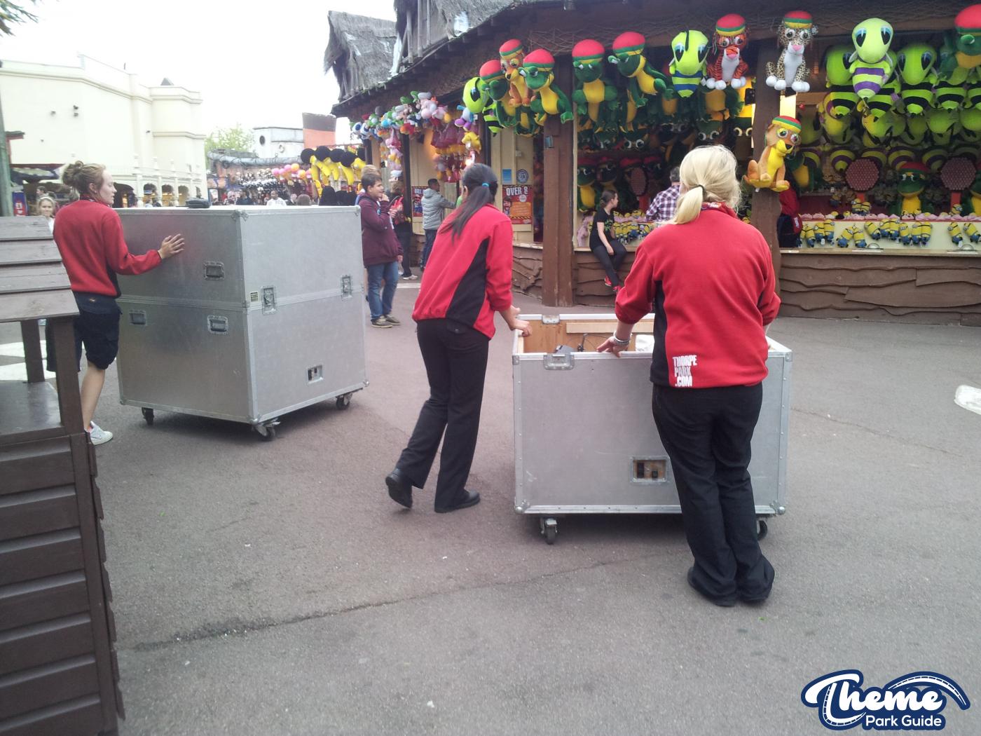 Final preparations for Fright Nights