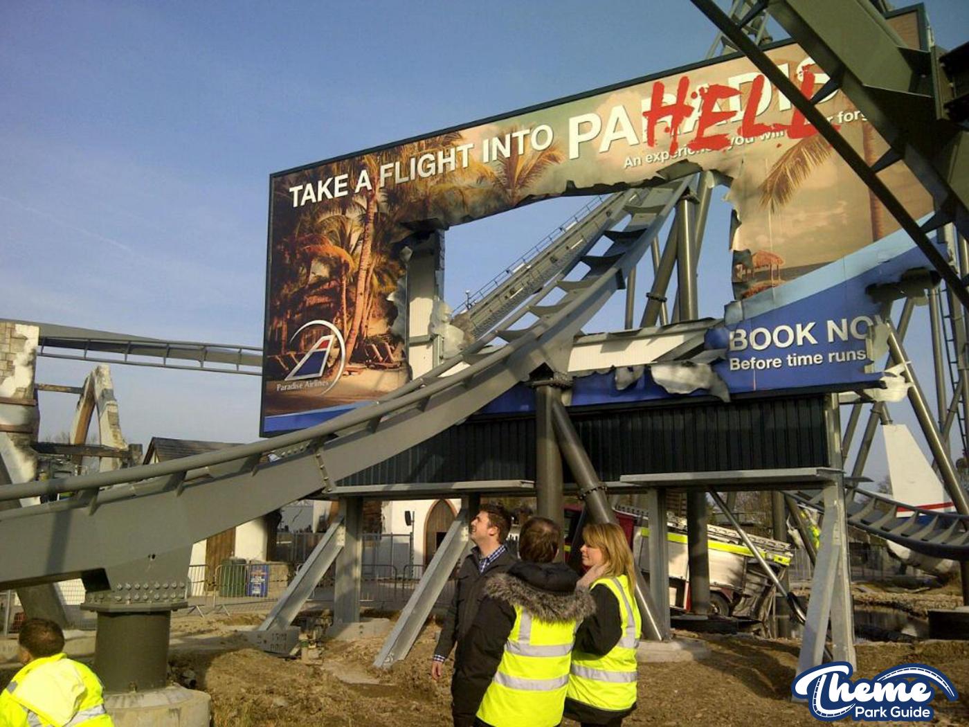 New Thorpe Park map and possible x no way out makeover