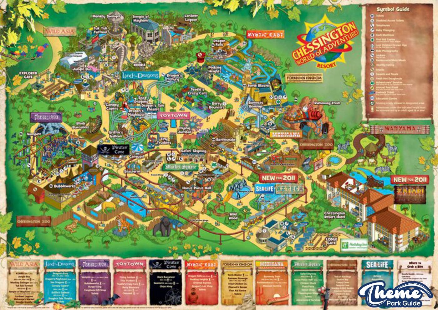 Chessington 2011 Map