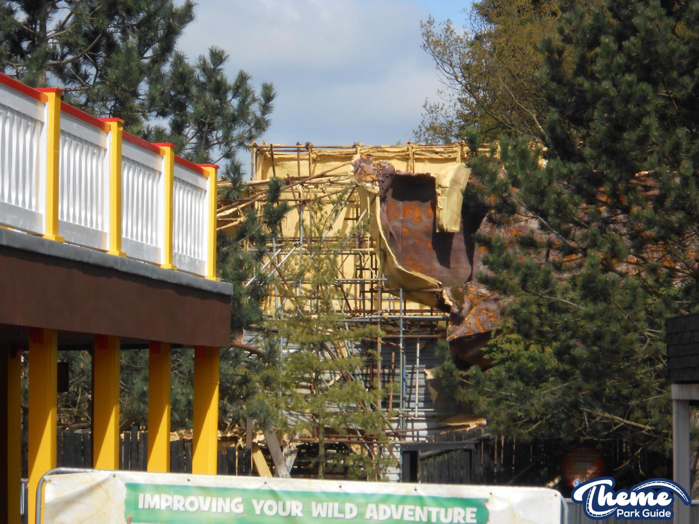 Runaway Mine Train Rocks Removed