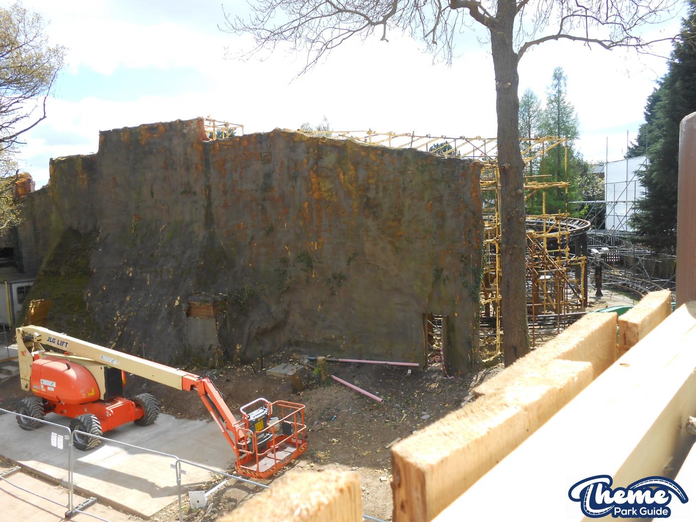 Runaway Mine Train Rocks Removed
