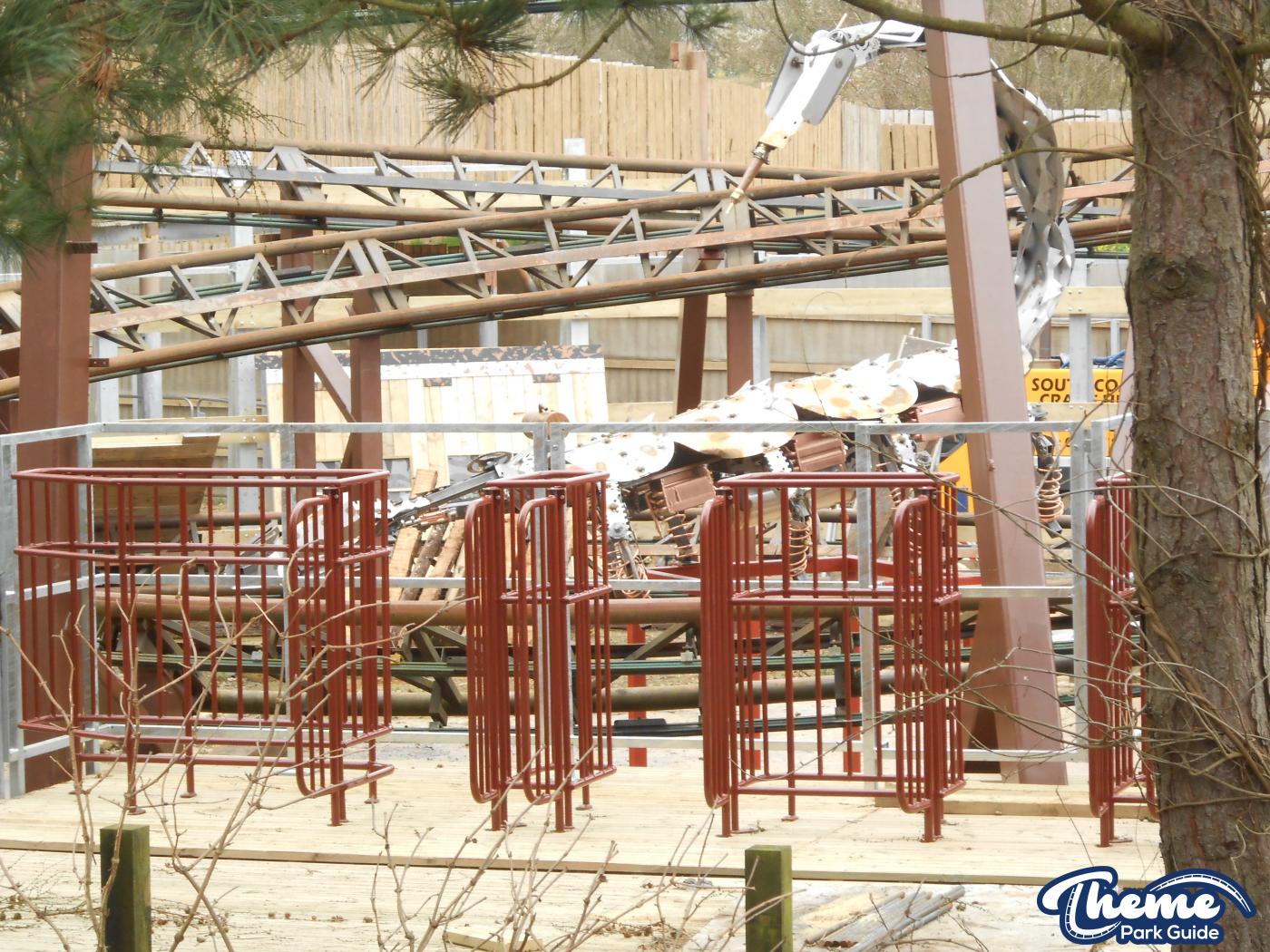 Work continues around Chessington World Of Adventures