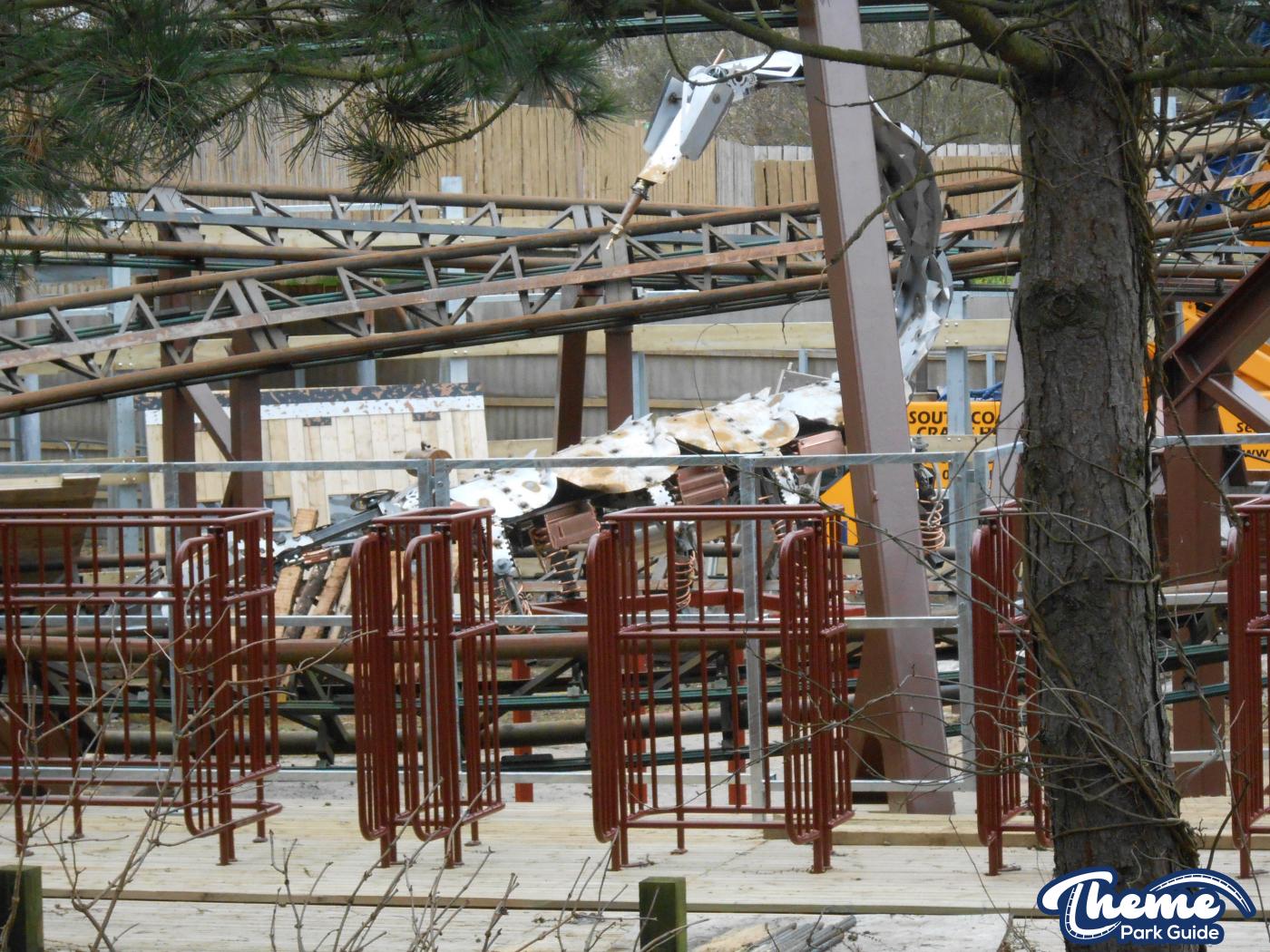 Work continues around Chessington World Of Adventures