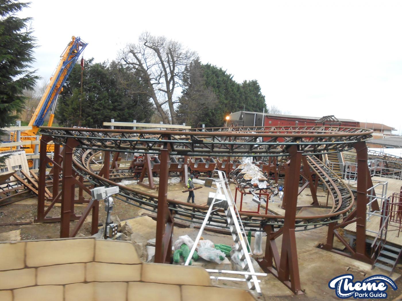 Work continues around Chessington World Of Adventures