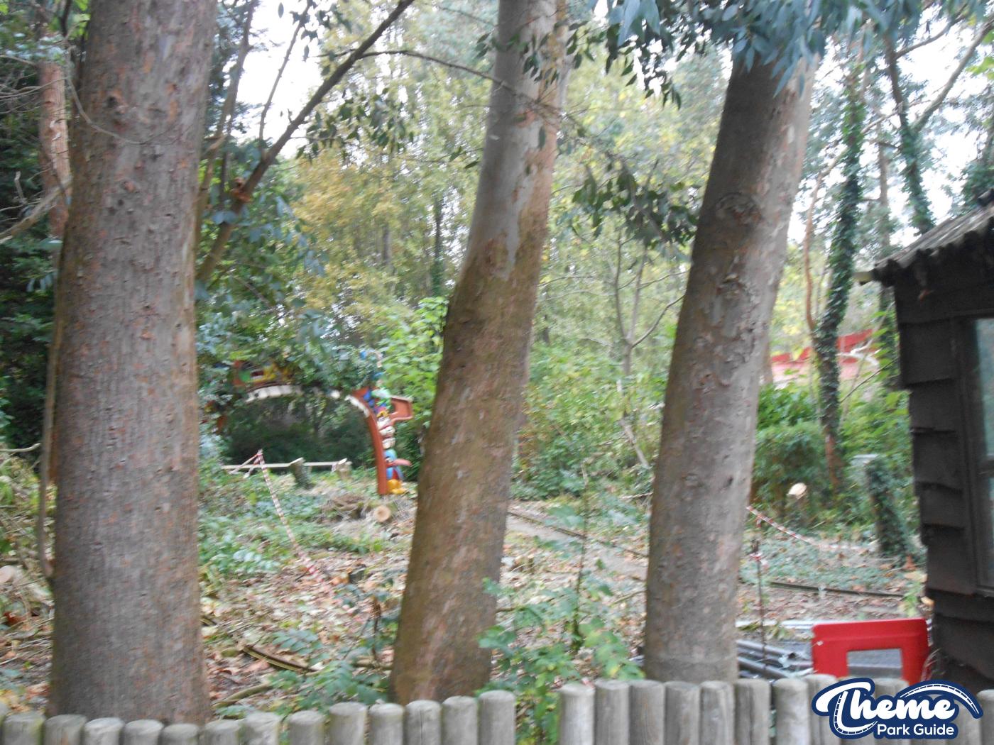 Tree Cutting At Thorpe Park