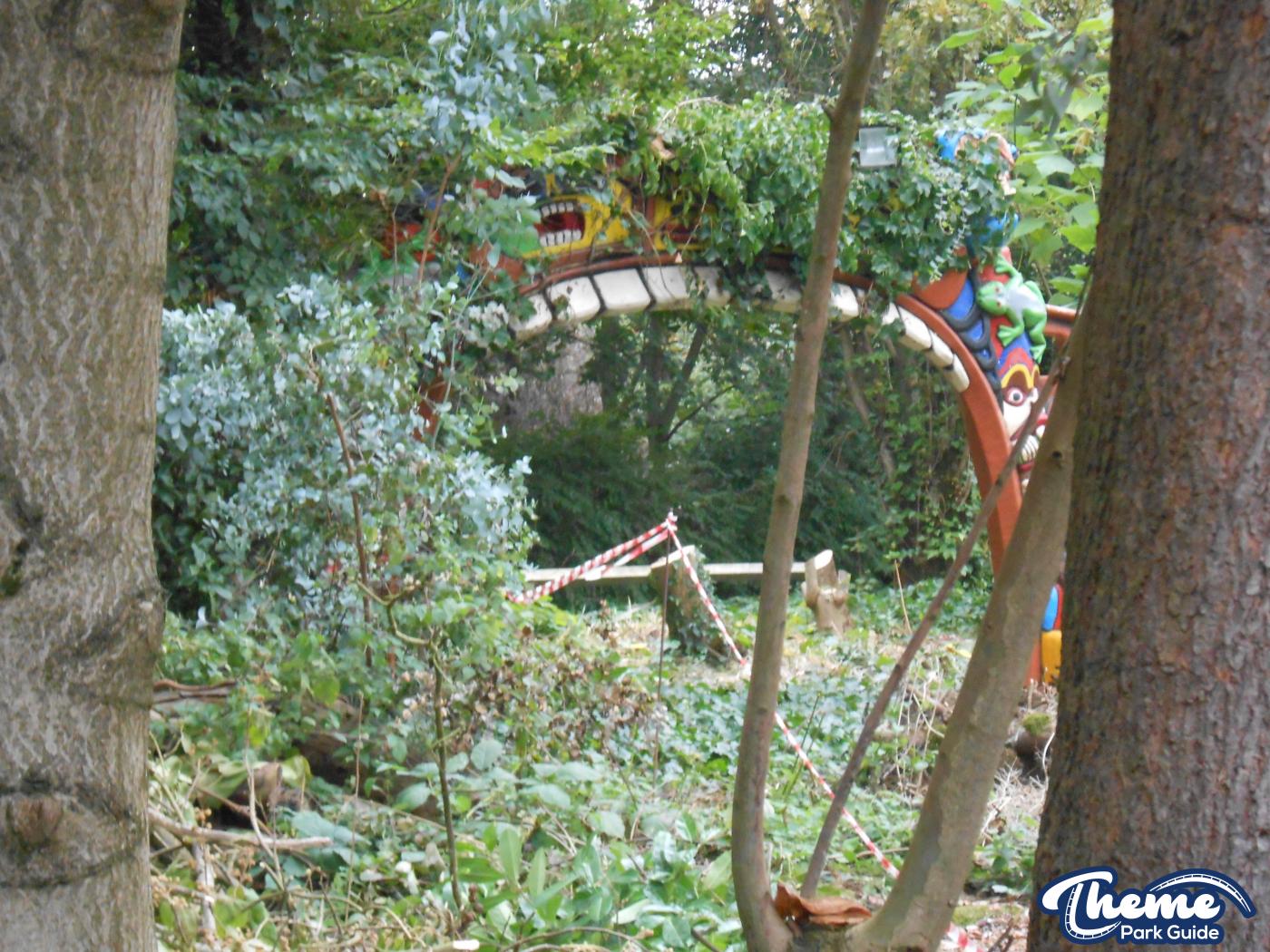 Tree Cutting At Thorpe Park