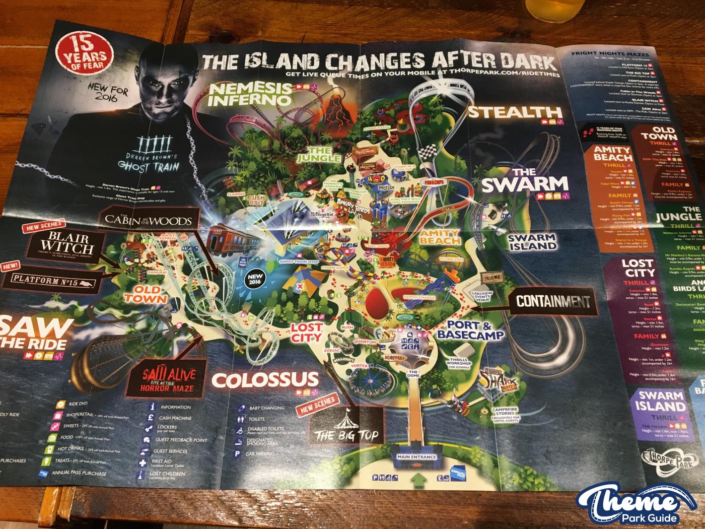 Thorpe Park - Fright Nights 2016