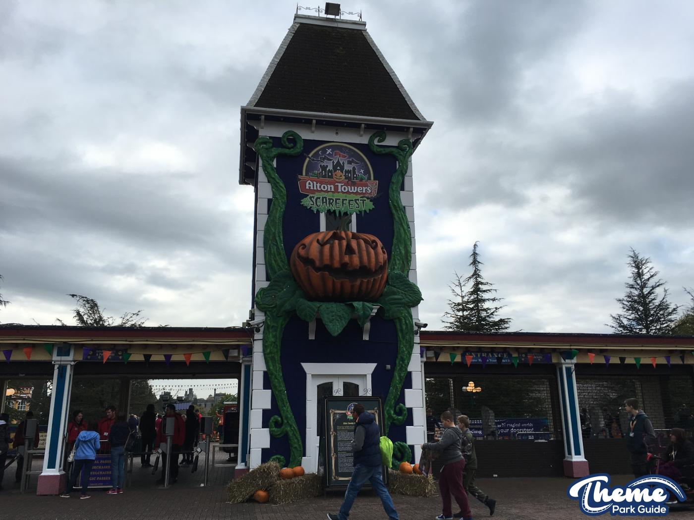 Alton Towers - Scarefest 2015