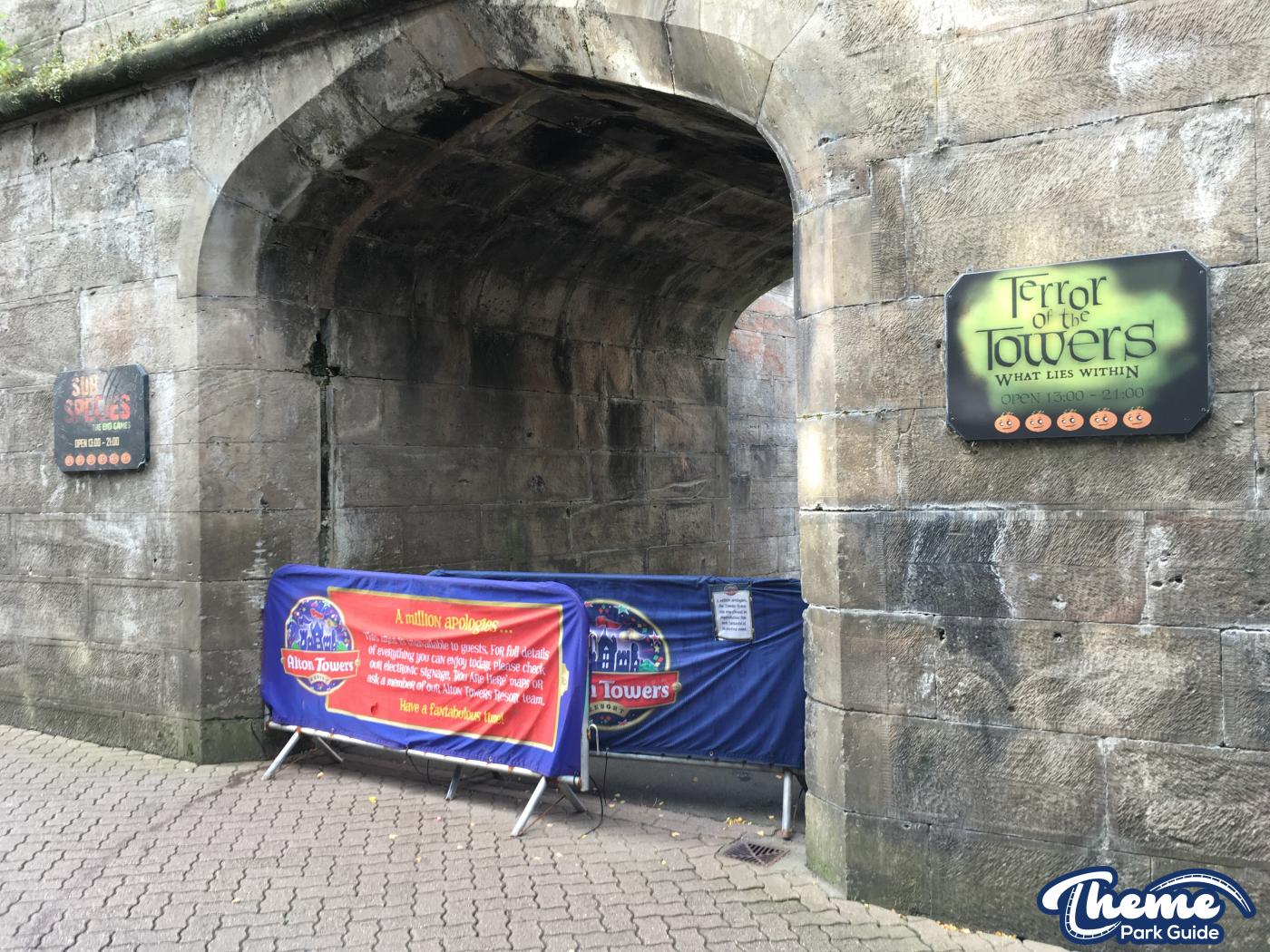 Alton Towers - Scarefest 2015