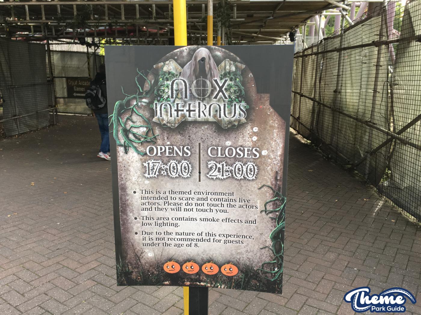 Alton Towers - Scarefest 2015