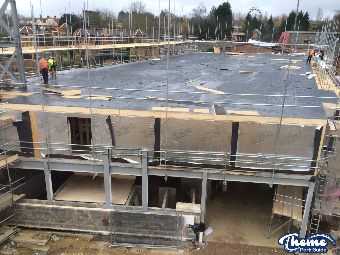 Work continues around Chessington World Of Adventures