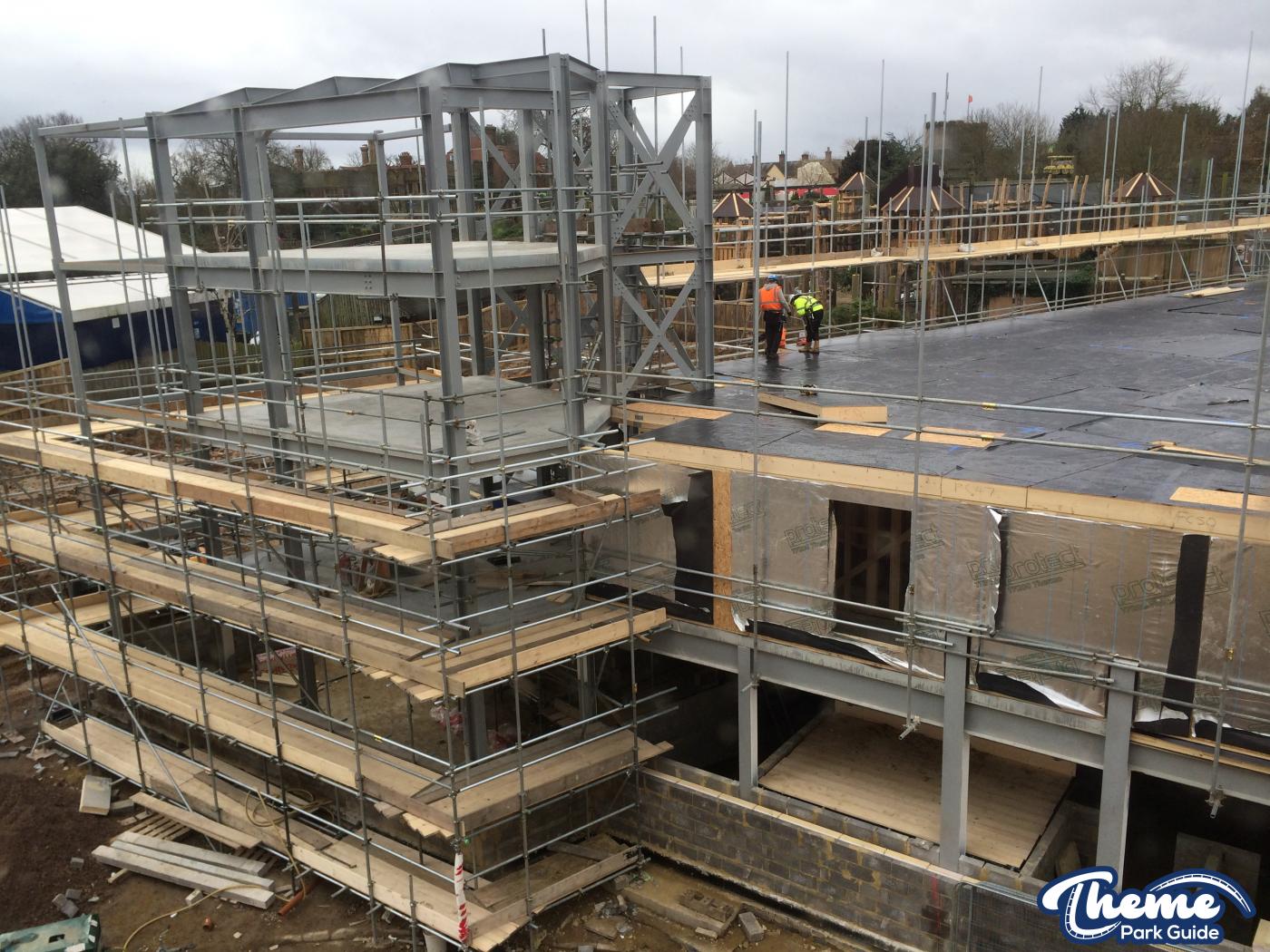 Work continues around Chessington World Of Adventures
