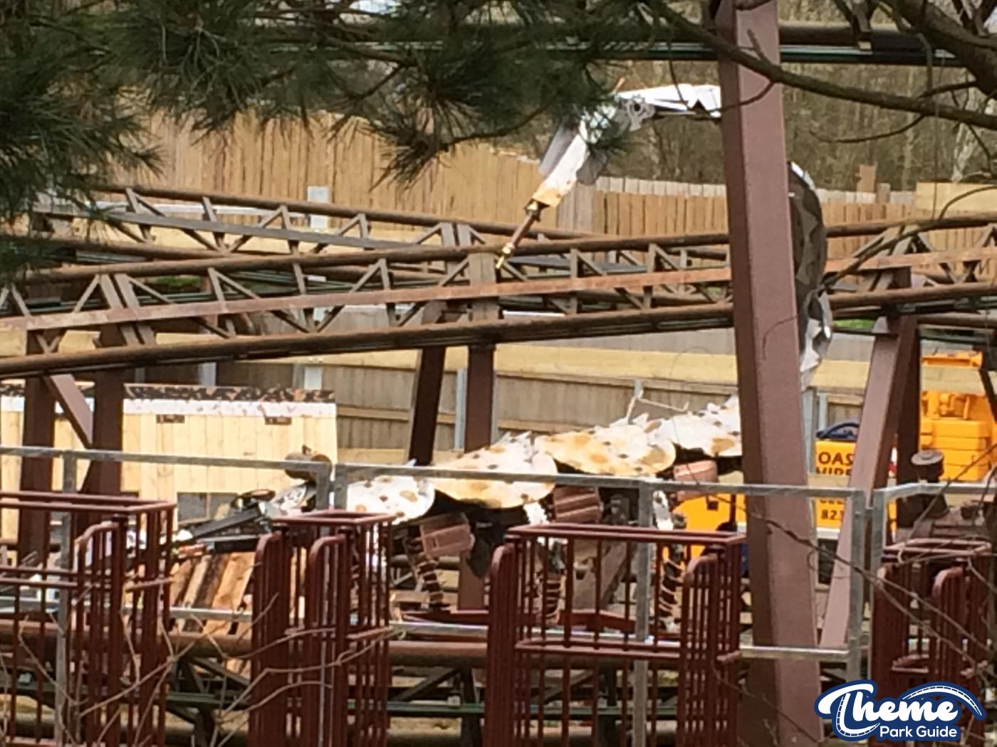 Work continues around Chessington World Of Adventures