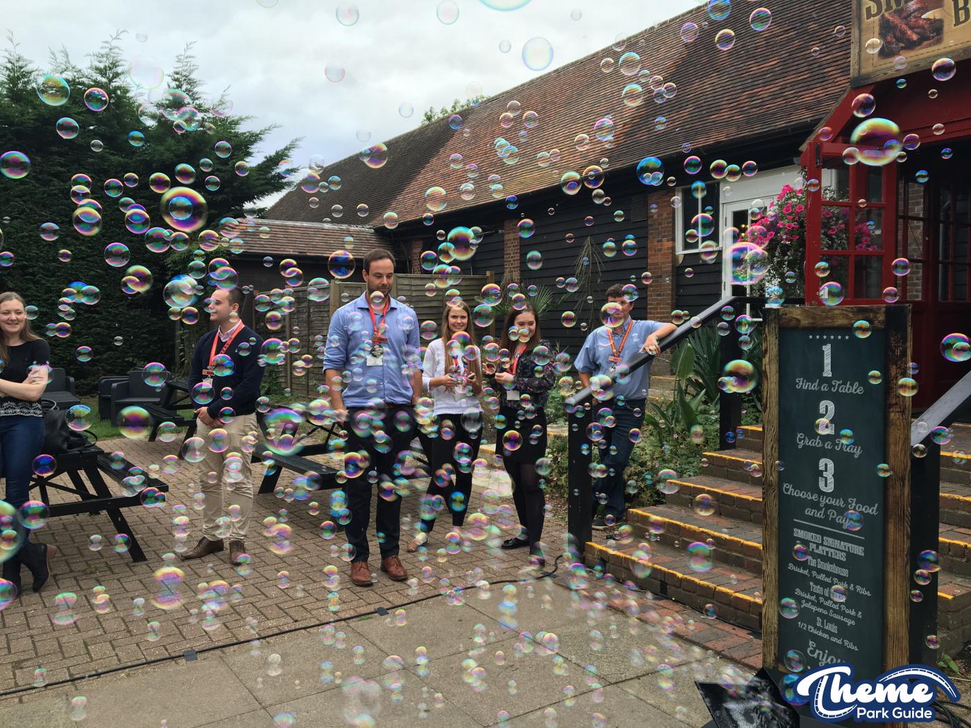 Chessington World Of Adventures - Bubbleworks Farewell Party