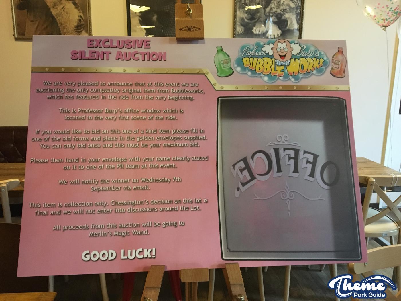 Chessington World Of Adventures - Bubbleworks Farewell Party