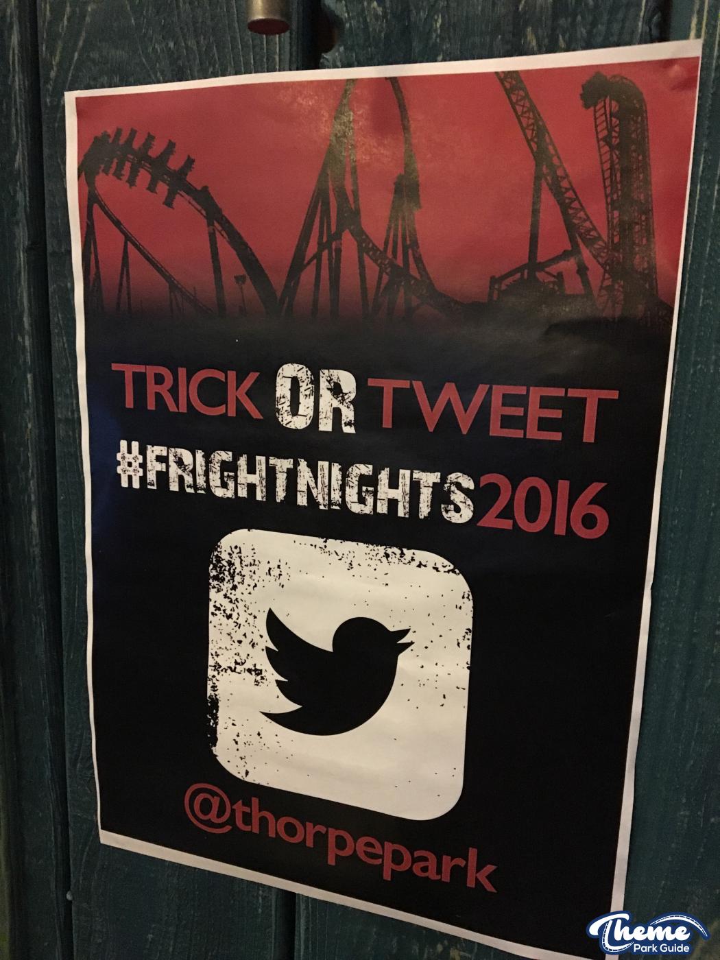Thorpe Park - Fright Nights 2016