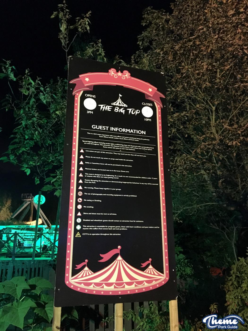 Thorpe Park - Fright Nights 2016