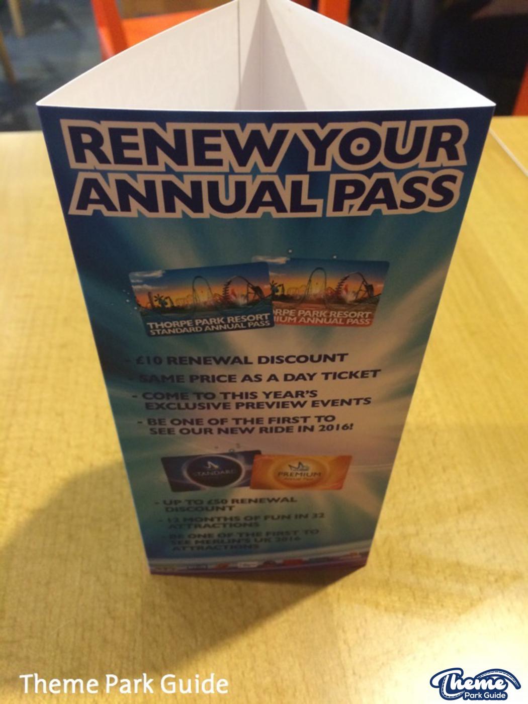 April 2015 Thorpe Park Update