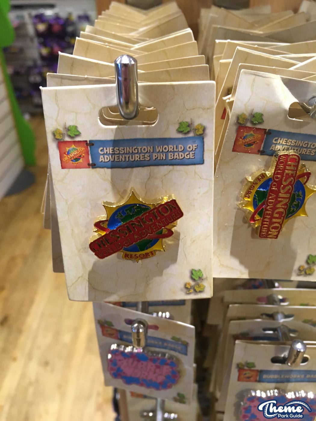 Chessington Ride Pin Badges