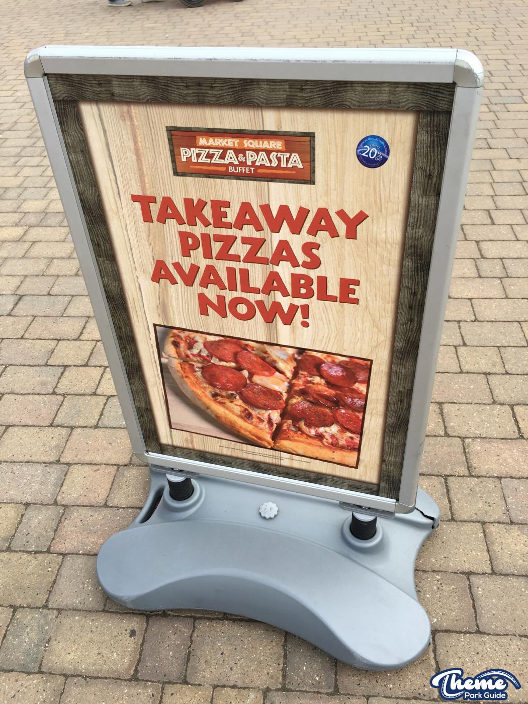 Pizza & Pasta Takeaway Option
