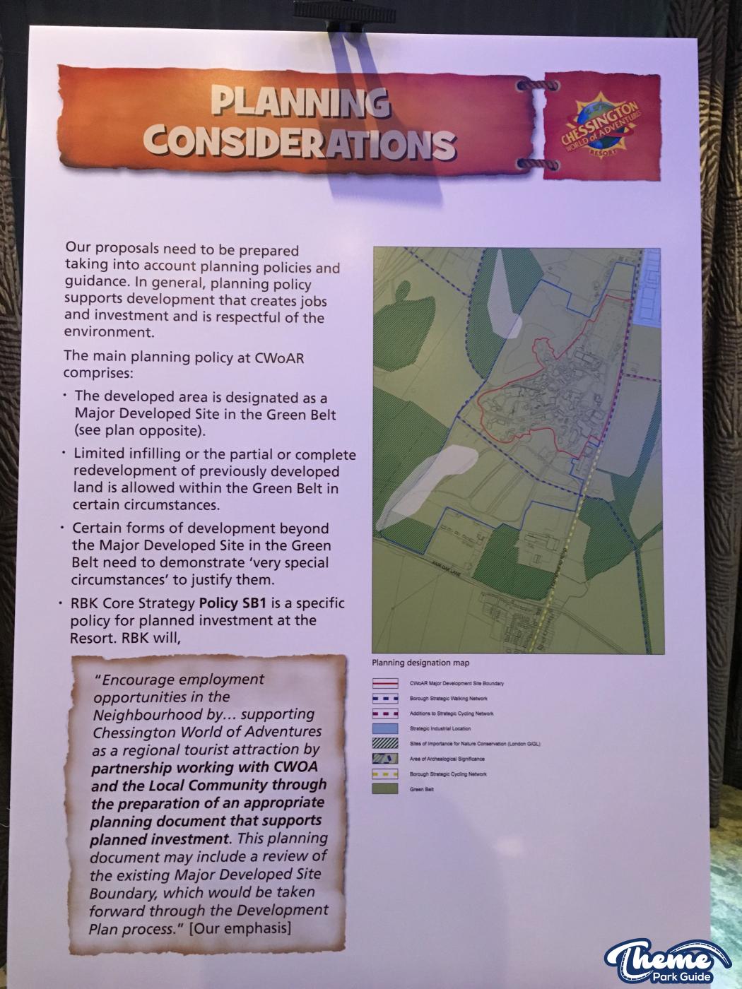 Chessington 2016 Long Term Development Plan