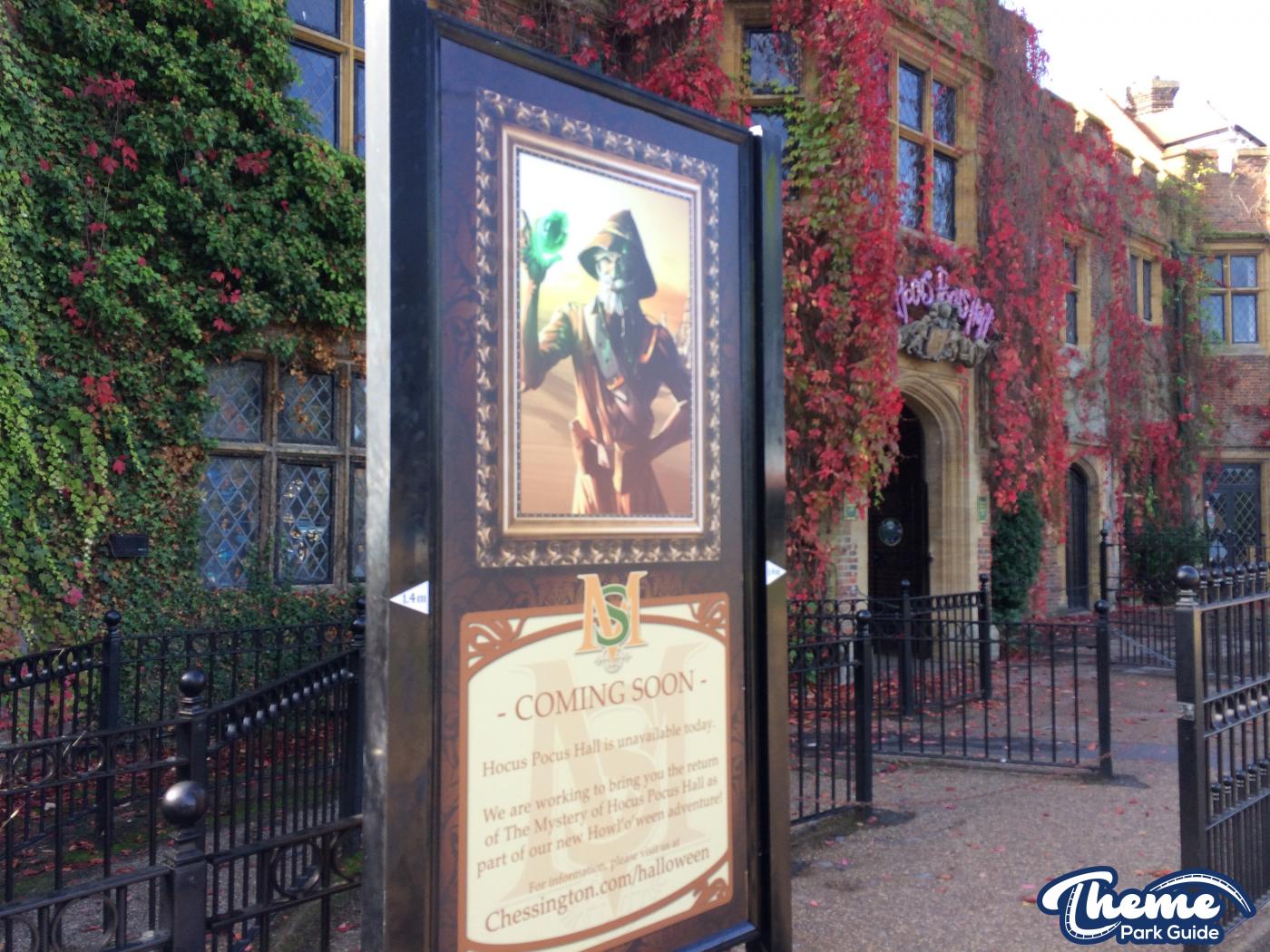 Howl’o’ween Construction Update