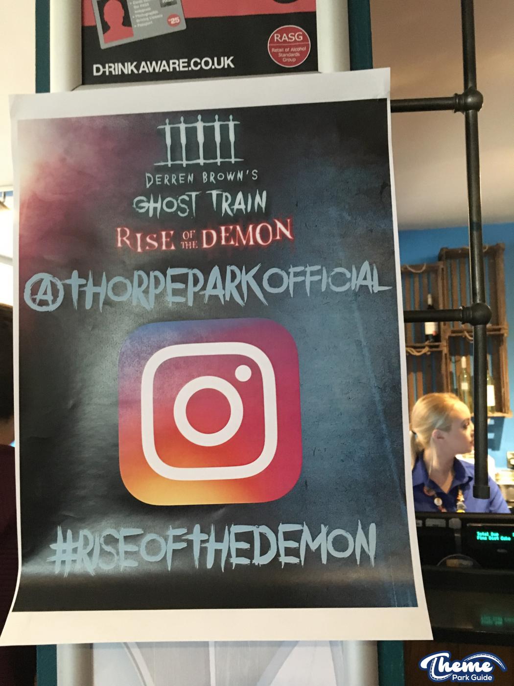Thorpe Park - DBGT Rise Of The Demon Press Launch