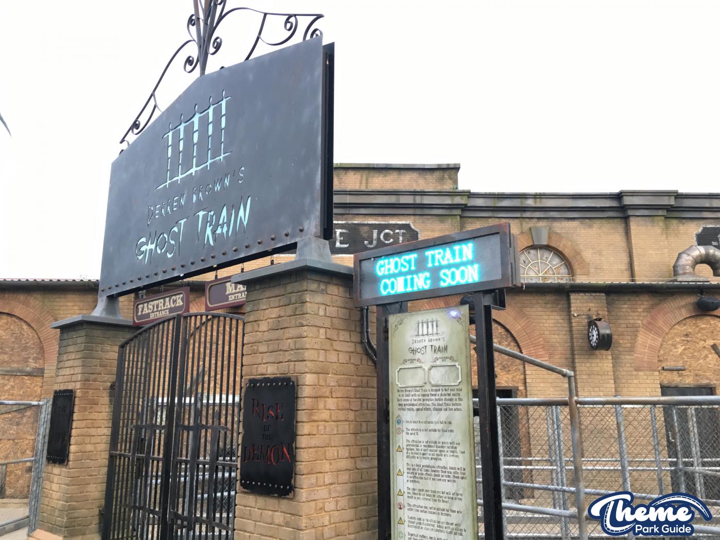 Thorpe Park - DBGT Rise Of The Demon Press Launch