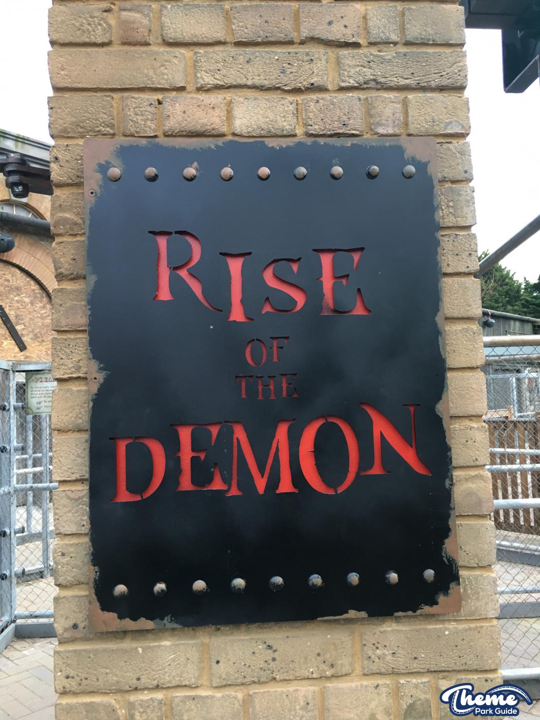 Thorpe Park - DBGT Rise Of The Demon Press Launch