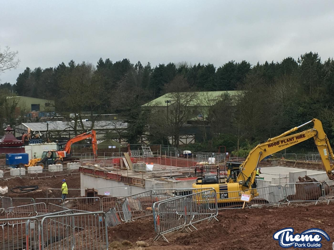 , Rebar For Lift Hill Footers