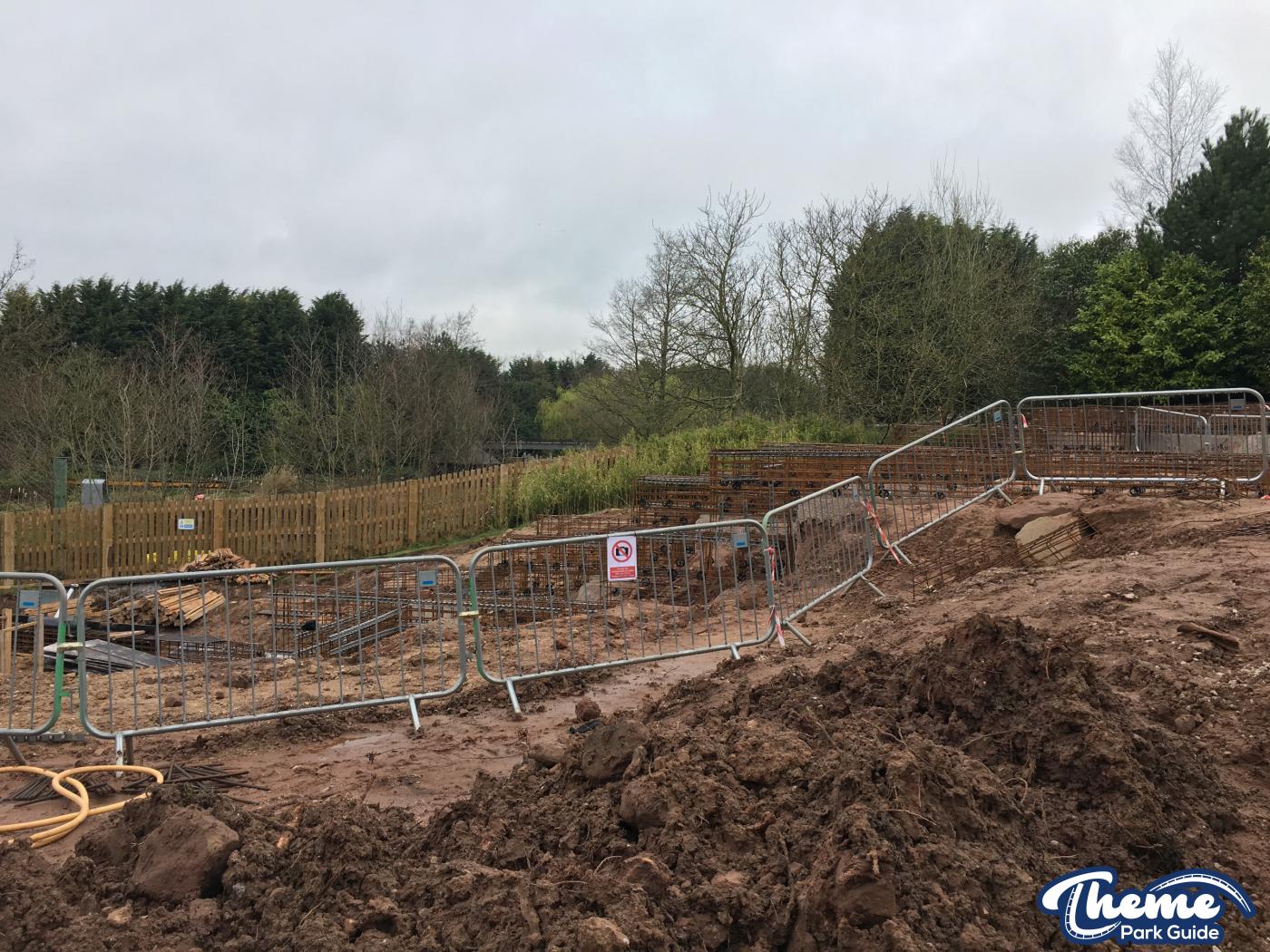 , Rebar For Lift Hill Footers