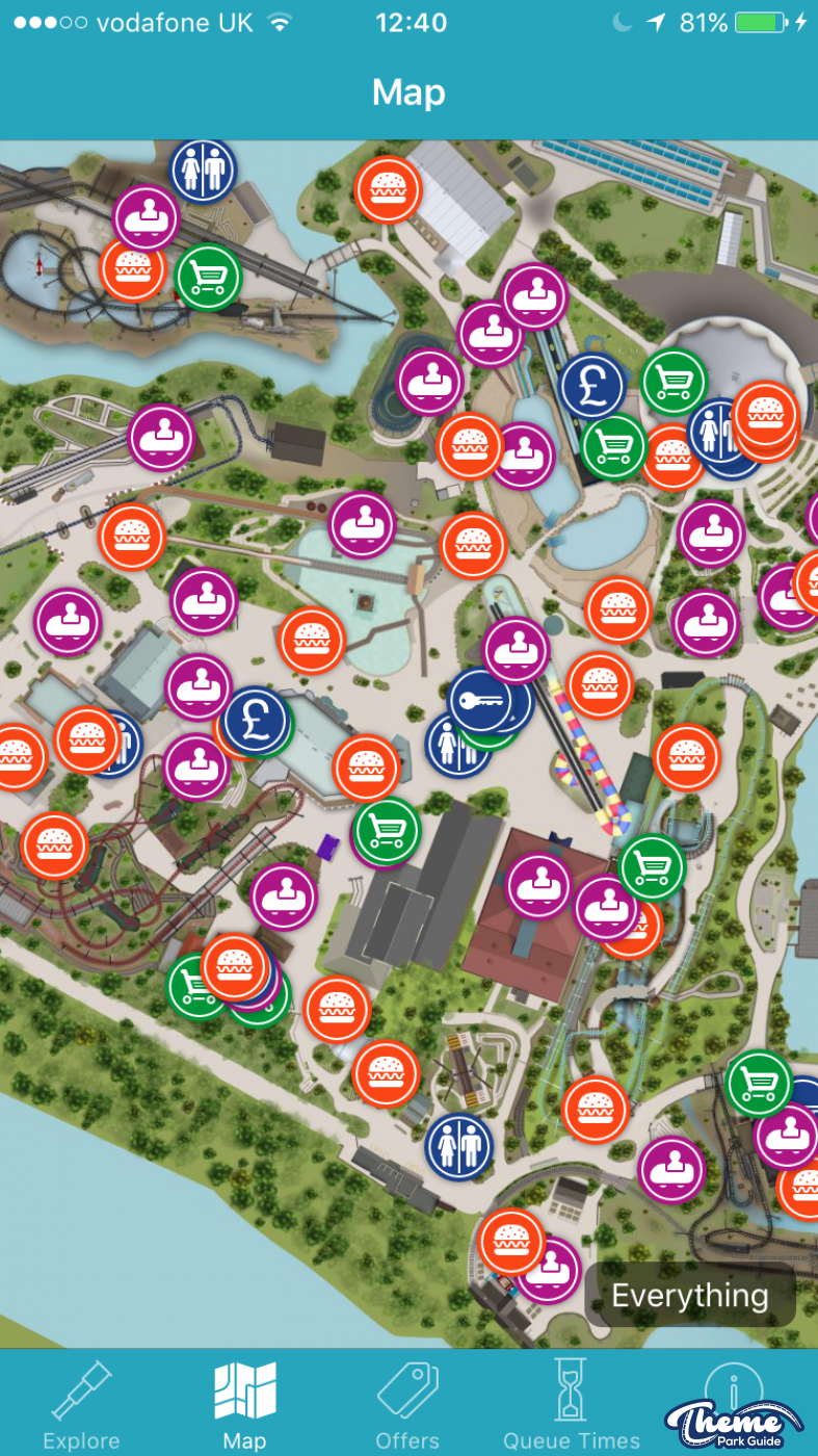 New Thorpe Park App