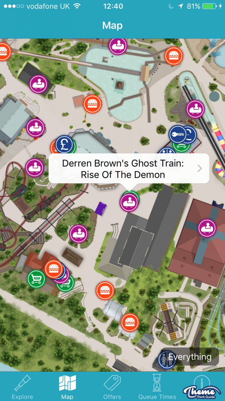 New Thorpe Park App