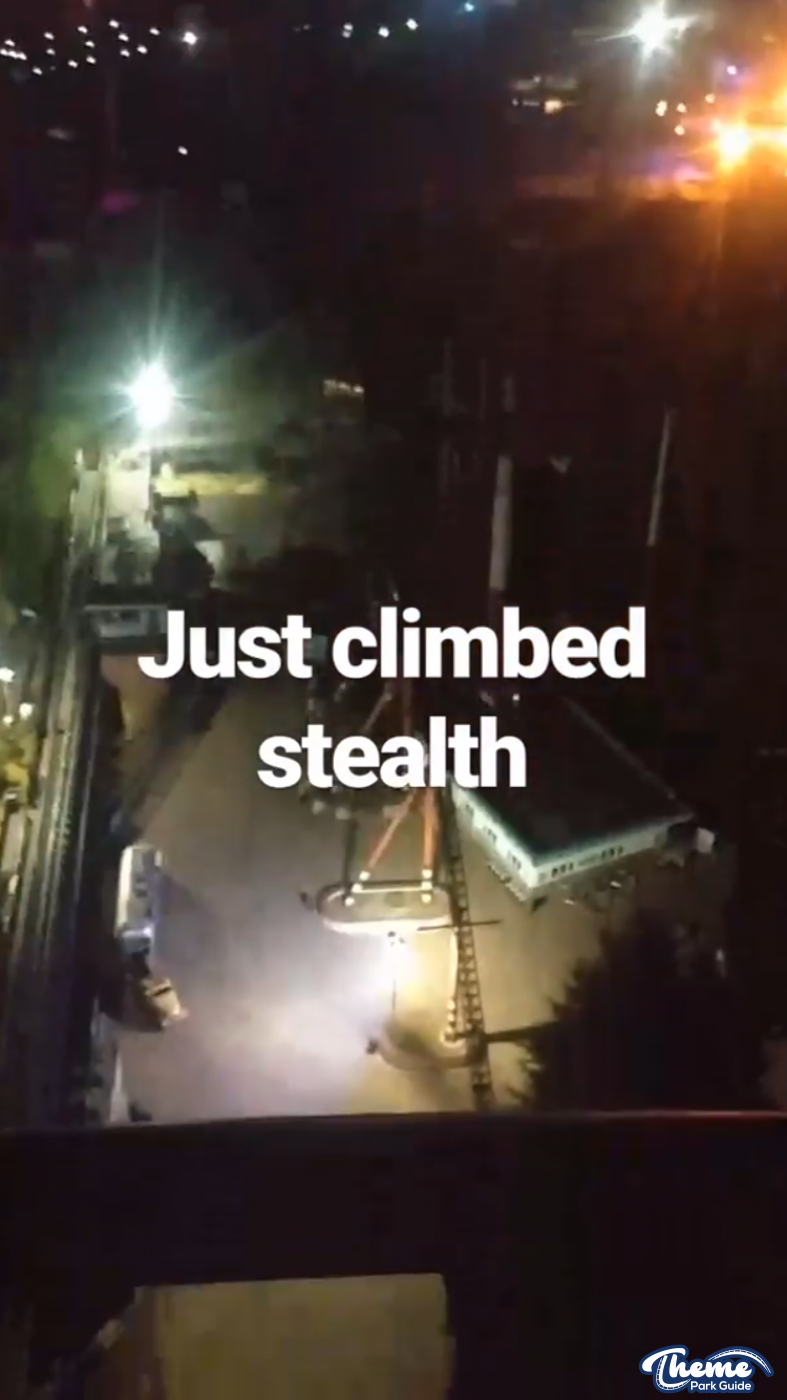 Police called after youths climb Stealth & Colossus
