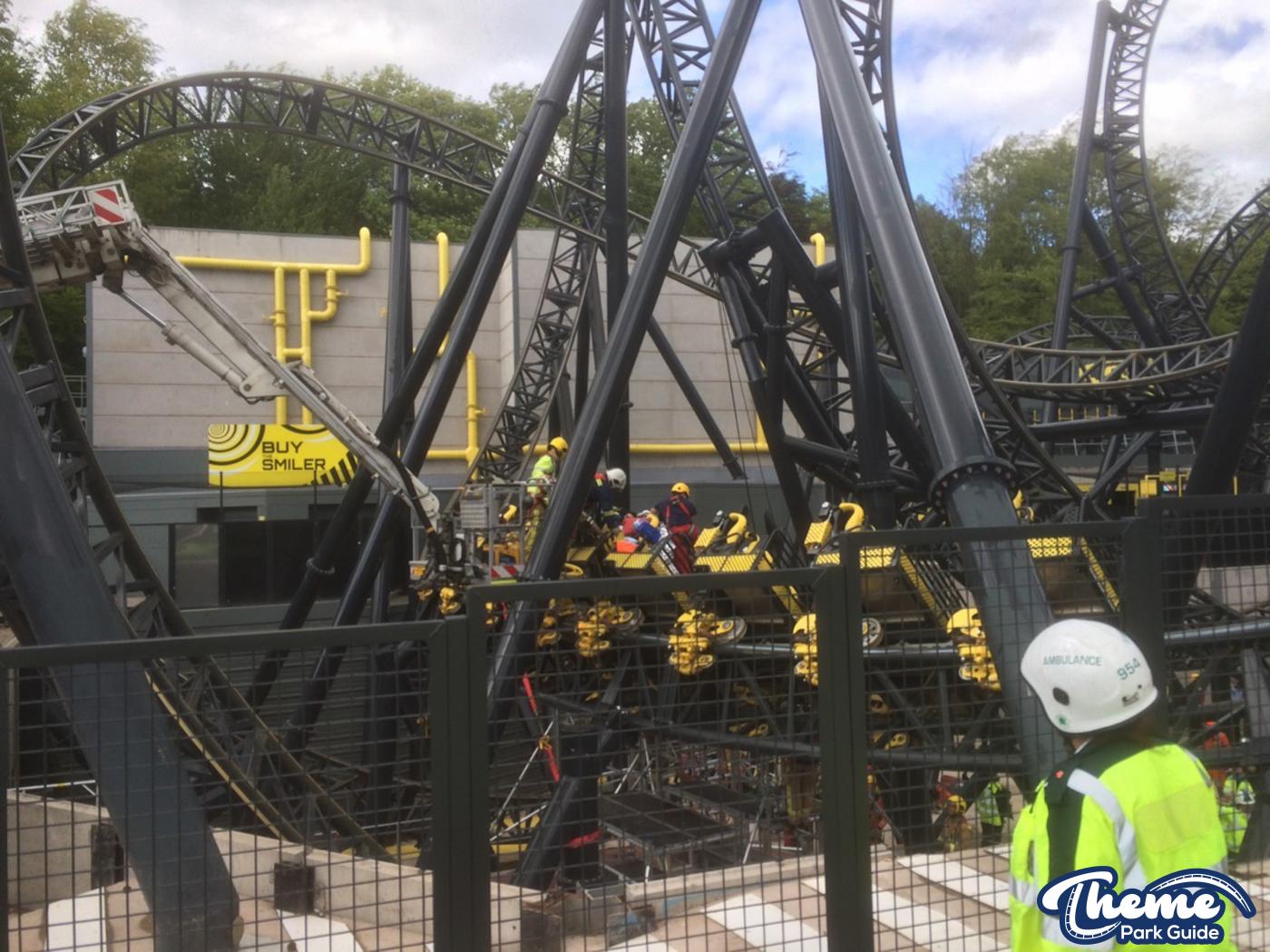 The Smiler Collision Causes Serious Injuries