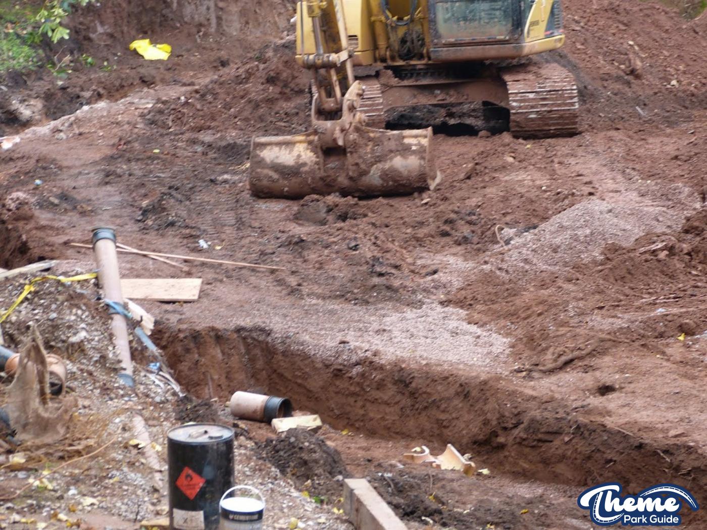 , Foundations Being Poured