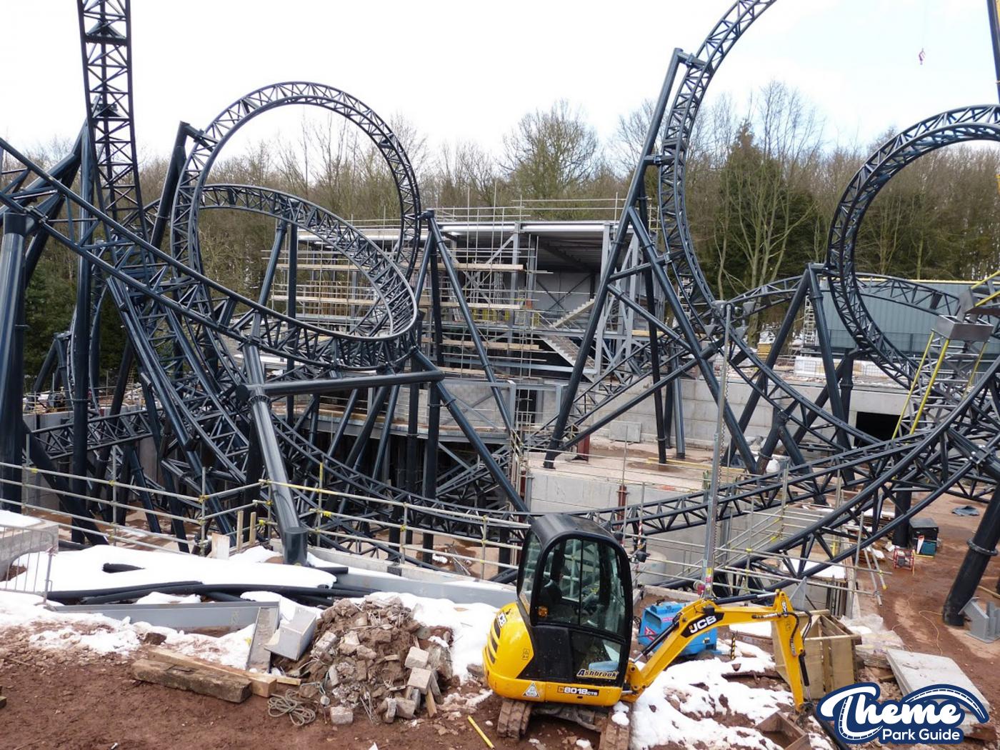 , Over 50% of track installed