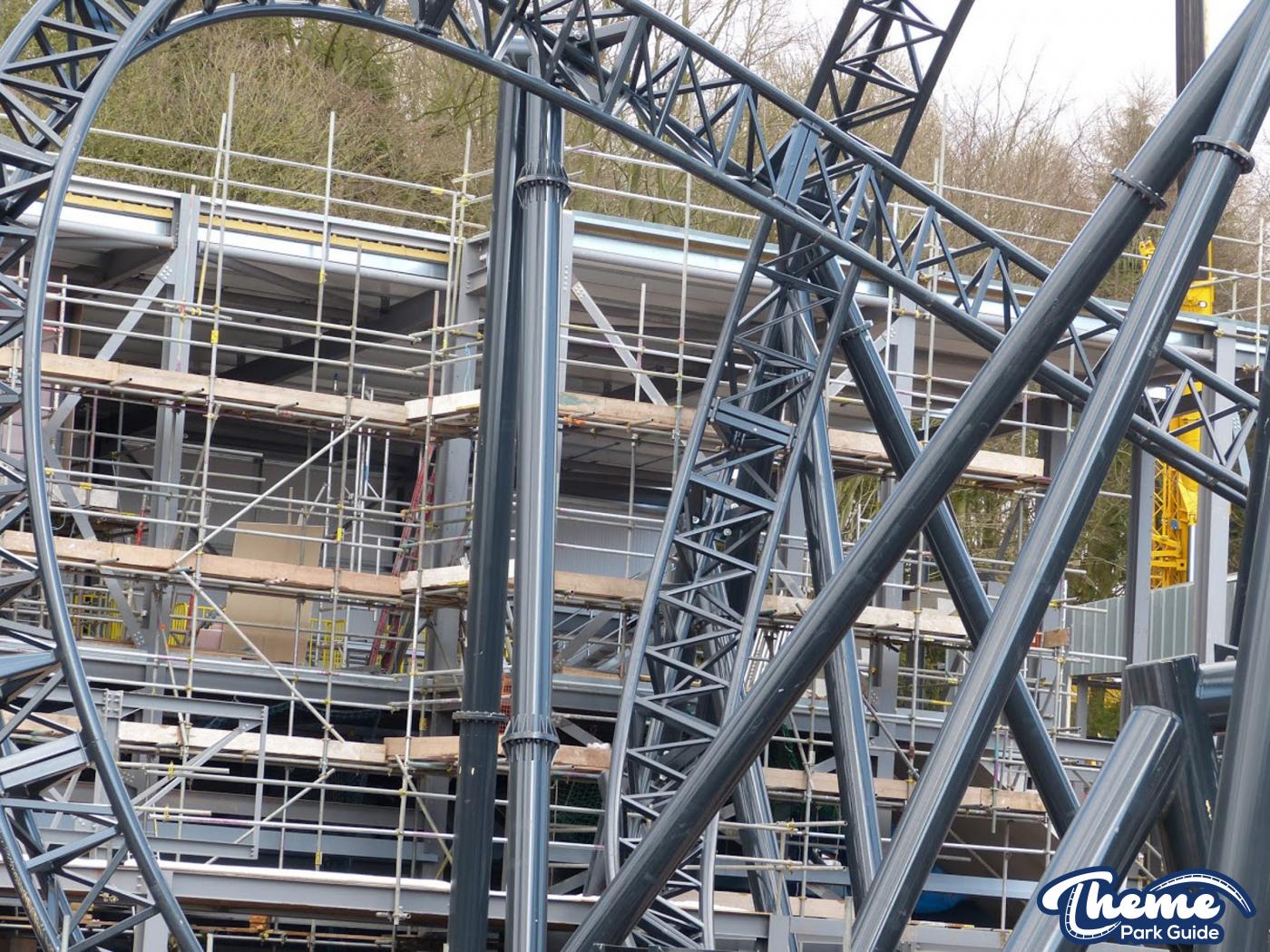 , Over 50% of track installed
