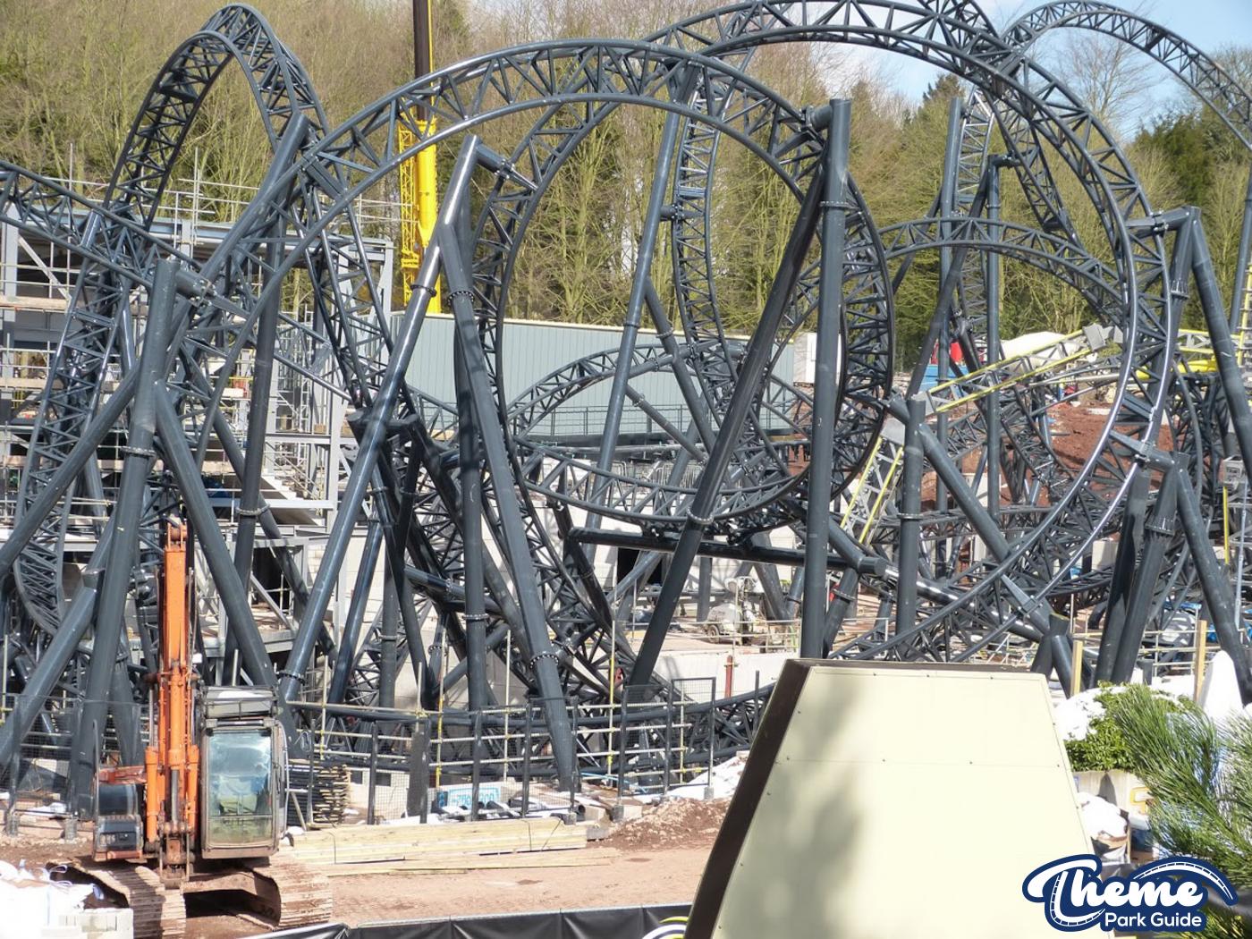 , Over 50% of track installed