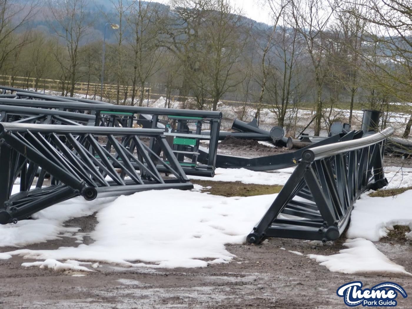 , Over 50% of track installed