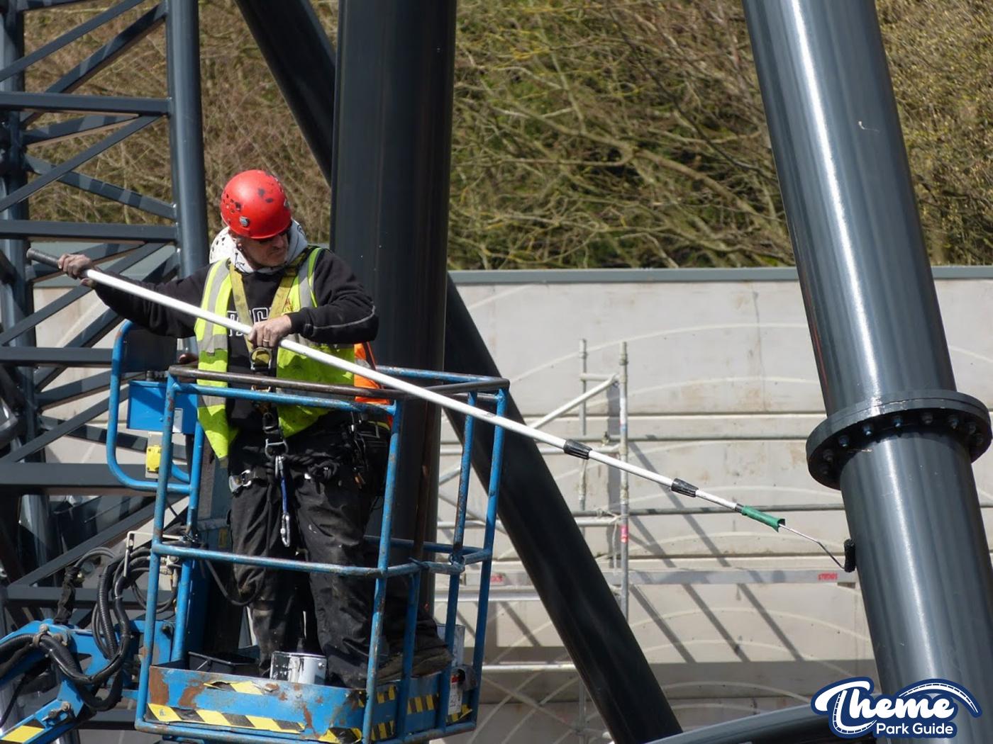 , Second Lift Hill Complete