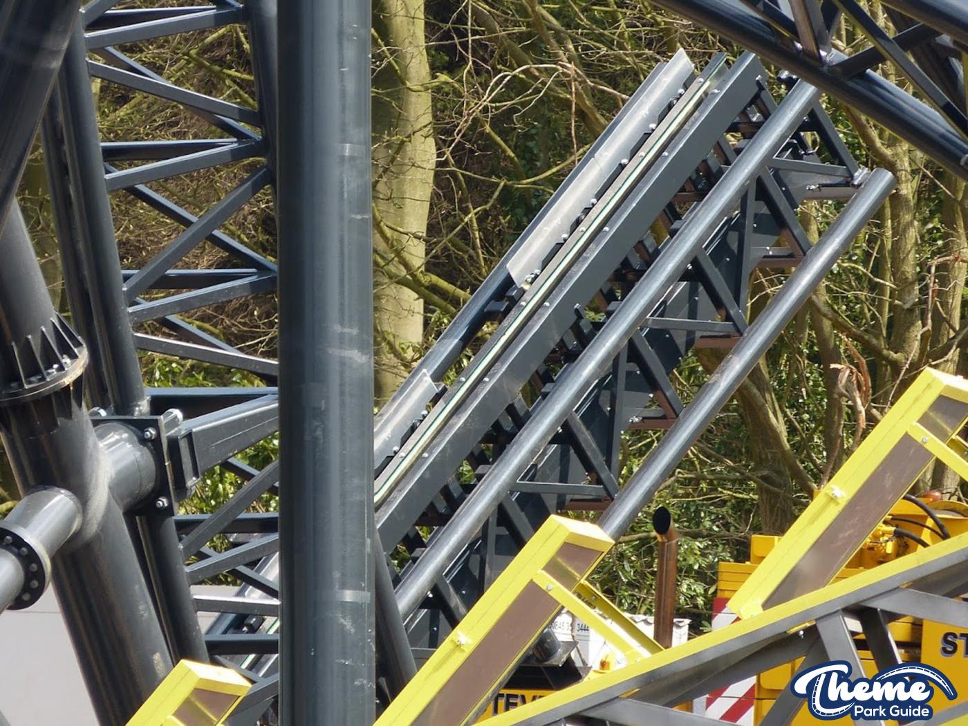 , Second Lift Hill Complete