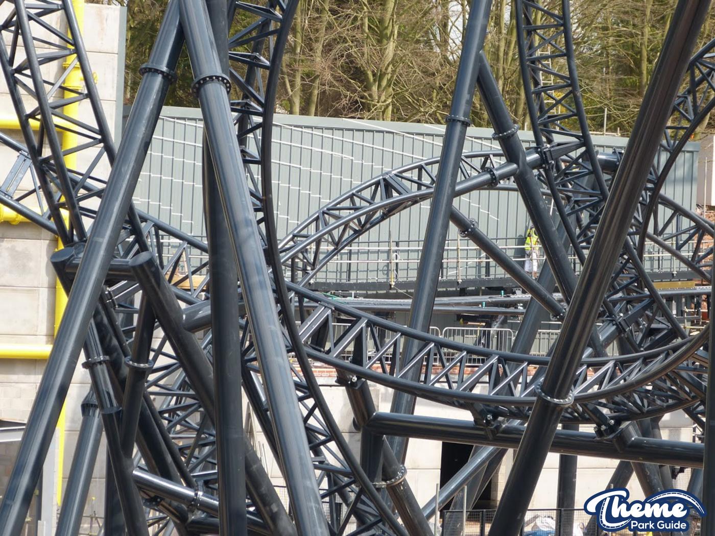 , Second Lift Hill Complete