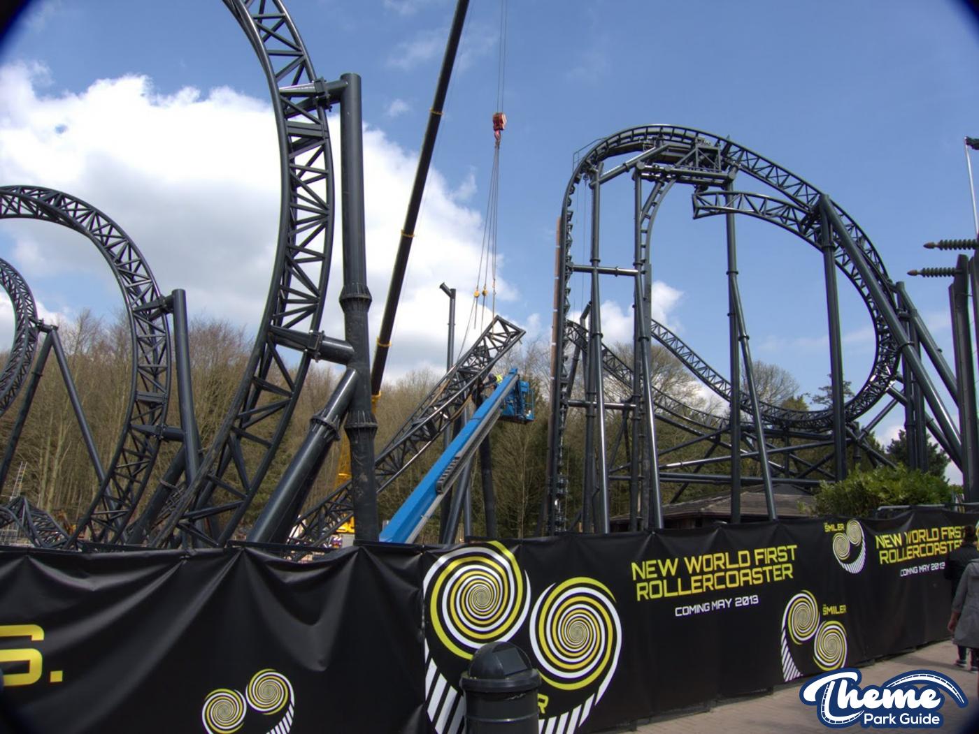 , Second Lift Hill Complete