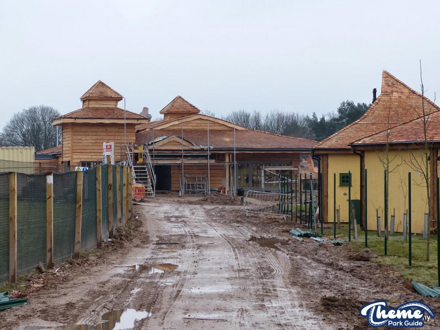 , Lodges In Place & Reception Building Complete