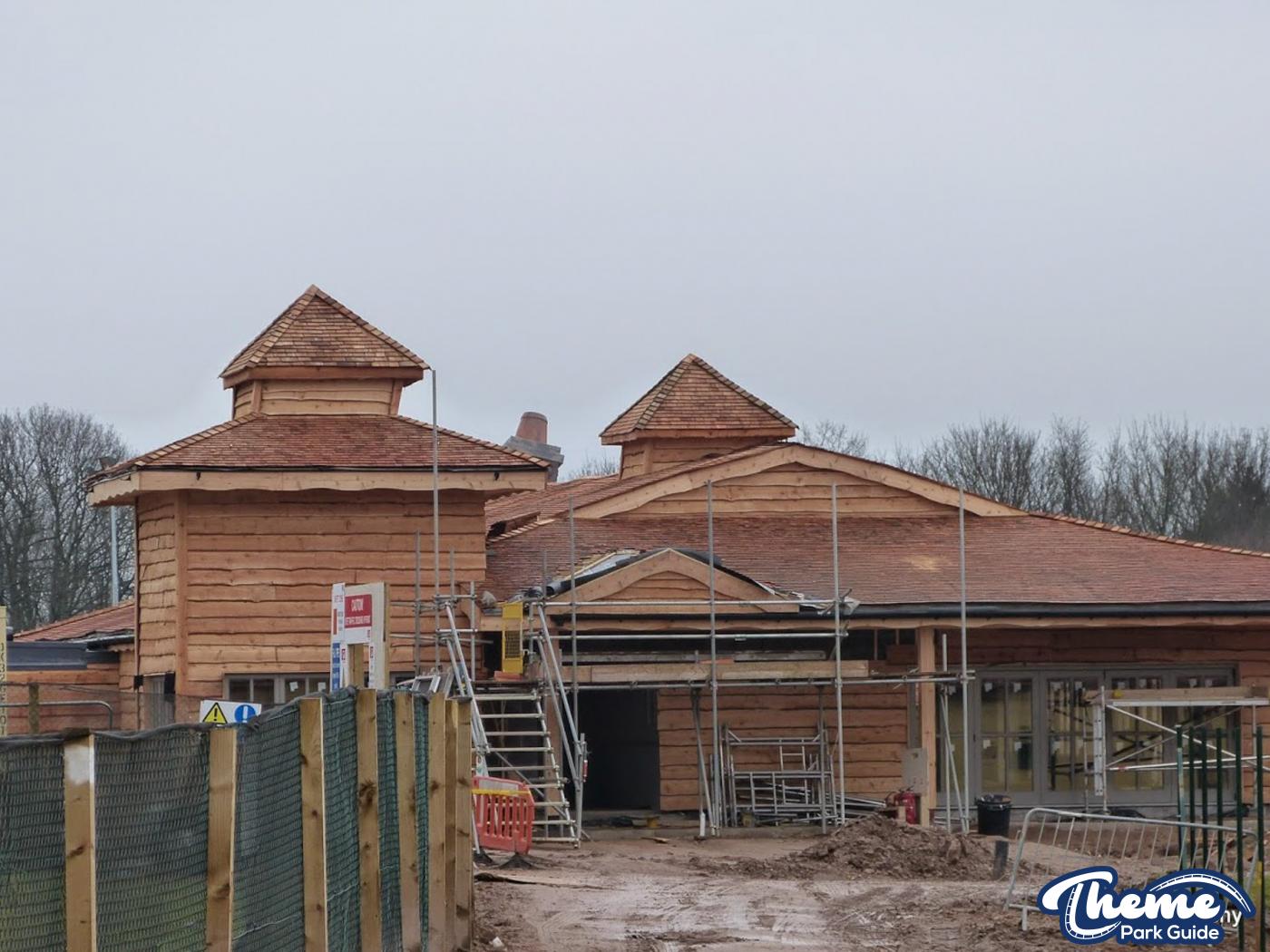 , Lodges In Place & Reception Building Complete