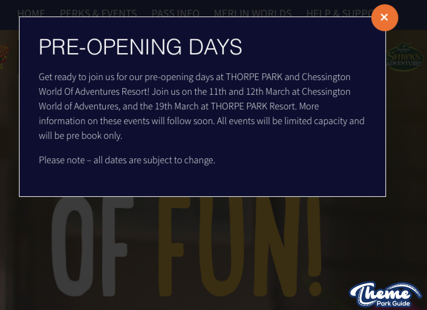 2017 Annual Pass Preview Days