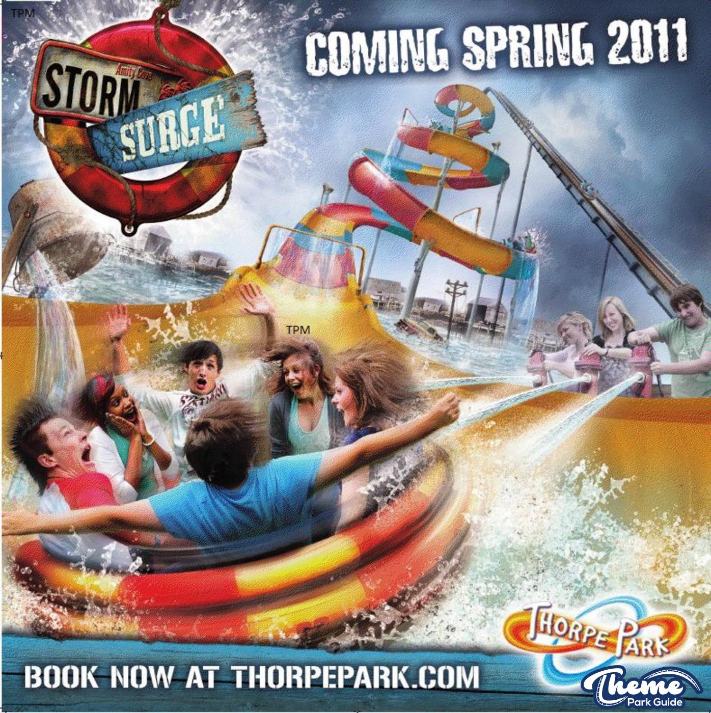 Storm Surge New For 2011 At Thorpe Park