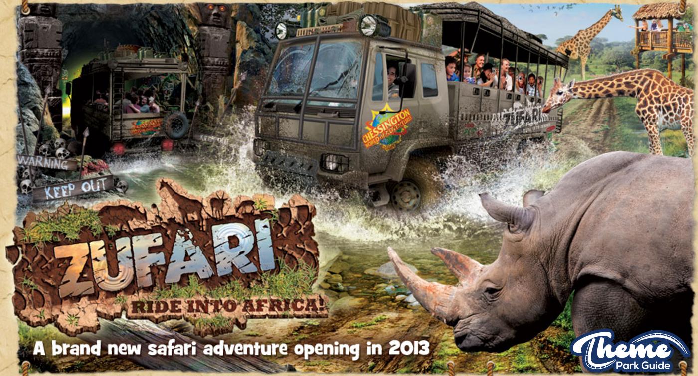 Zufari ride into Africa opening 2013