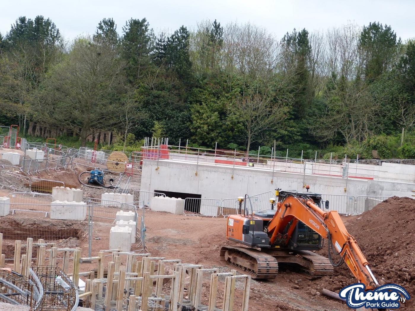 , Wood Arrives Onsite At Alton Towers